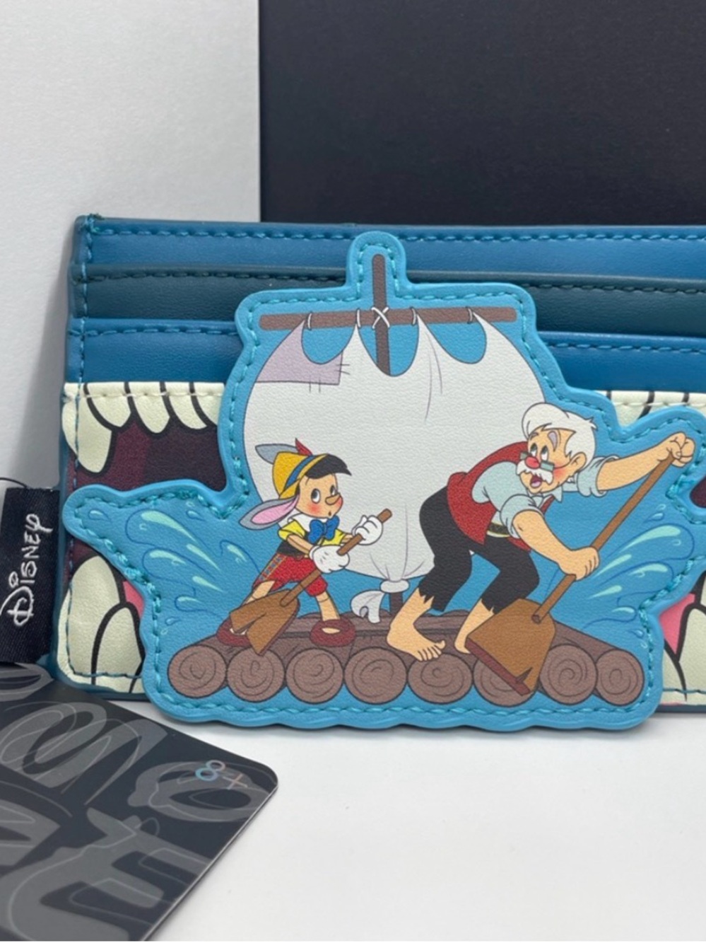 NWWT! Loungefly - Disney Pinocchio Monstro Cardholder - See Both Sides!